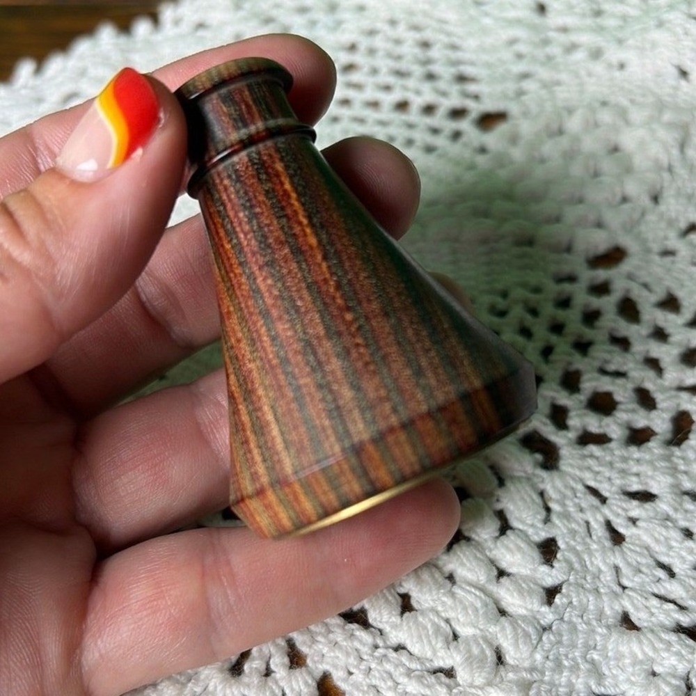 Vintage Van Cort Instruments Dioptic Scope Dragonfly Wood Viewer Toy